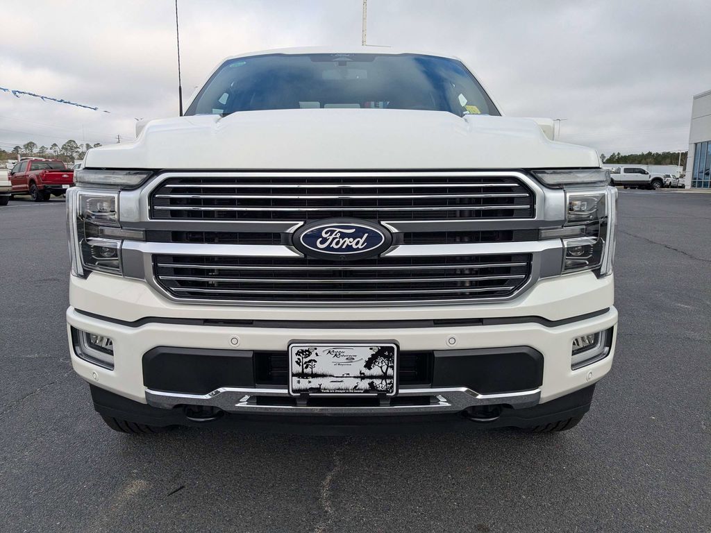 2026 Ford F-150 Platinum - Star White Metallic Tri-Coat exterior view 8