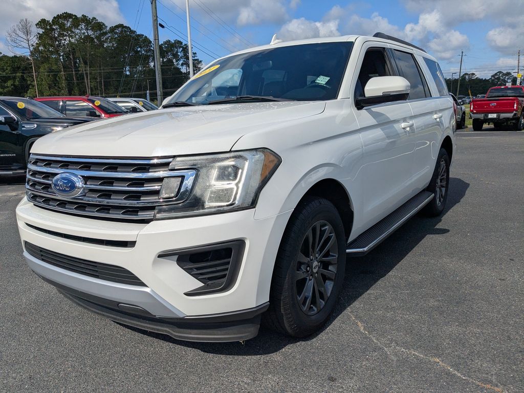 2021 Ford Expedition XLT - Star White Metallic Tri-Coat exterior view 8