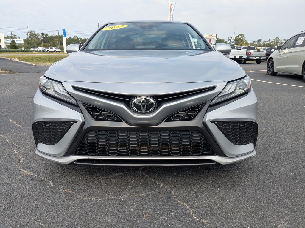2022 Toyota Camry XSE - Celestial Silver Metallic exterior view 8
