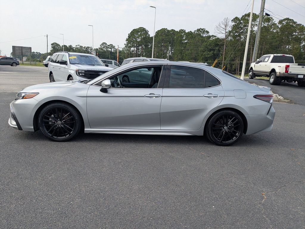 2022 Toyota Camry XSE - Celestial Silver Metallic exterior view 6