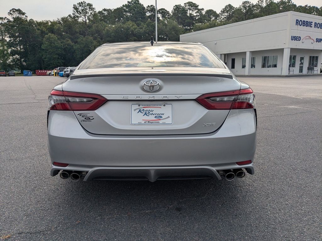 2022 Toyota Camry XSE - Celestial Silver Metallic exterior view 4