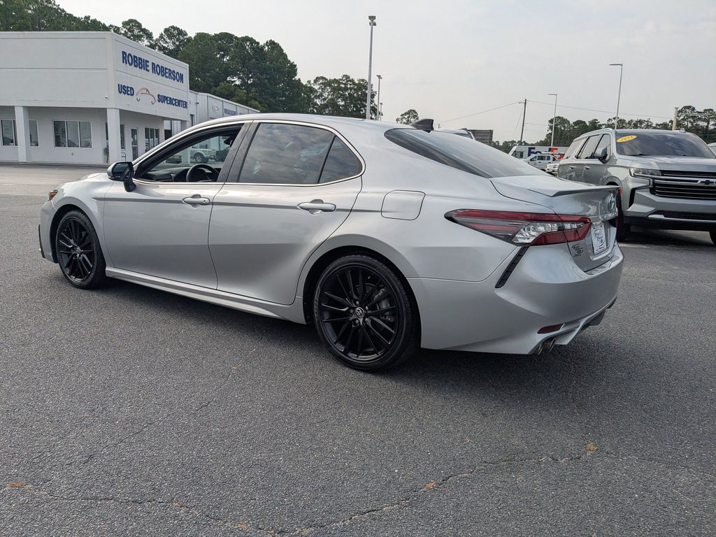 2022 Toyota Camry XSE - Celestial Silver Metallic exterior view 7