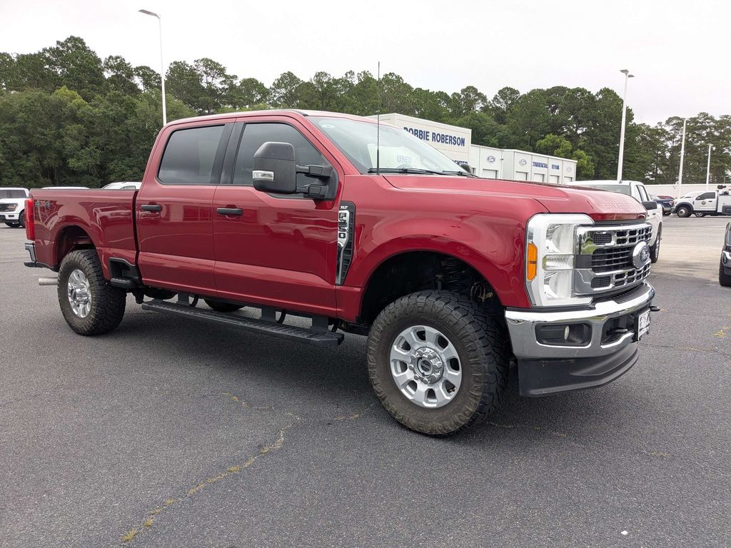 2023 Ford F-250 Super Duty - Rapid Red Metallic Tinted Clearcoat exterior view 2