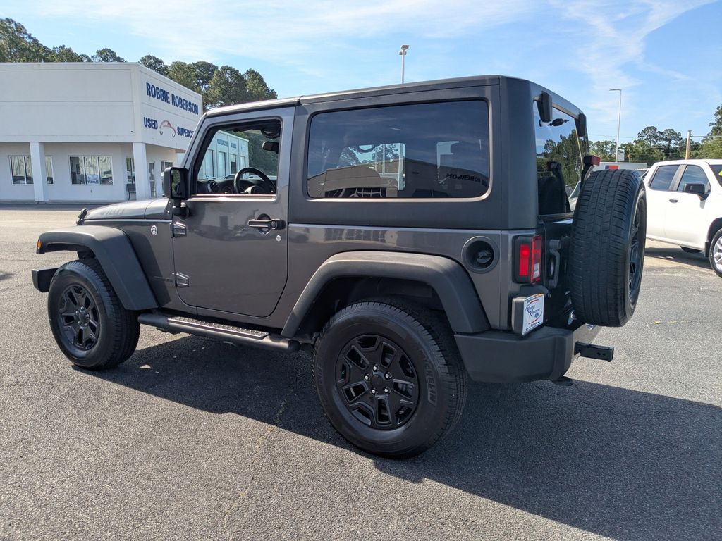 2016 Jeep Wrangler Willys Wheeler - Granite Crystal Metallic Clearcoat exterior view 6