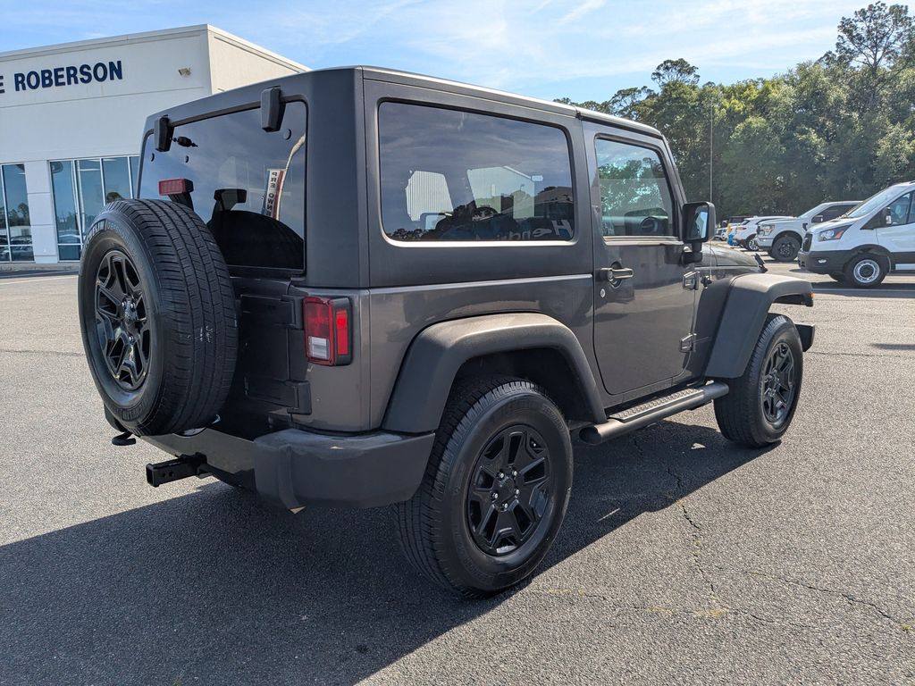 2016 Jeep Wrangler Willys Wheeler - Granite Crystal Metallic Clearcoat exterior view 4