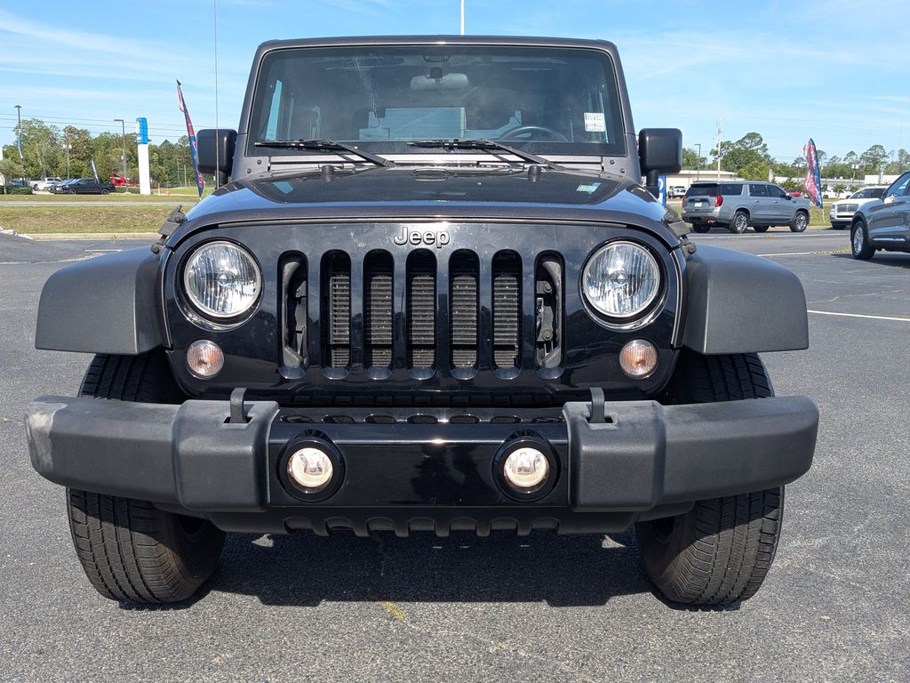 2016 Jeep Wrangler Willys Wheeler - Granite Crystal Metallic Clearcoat exterior view 9