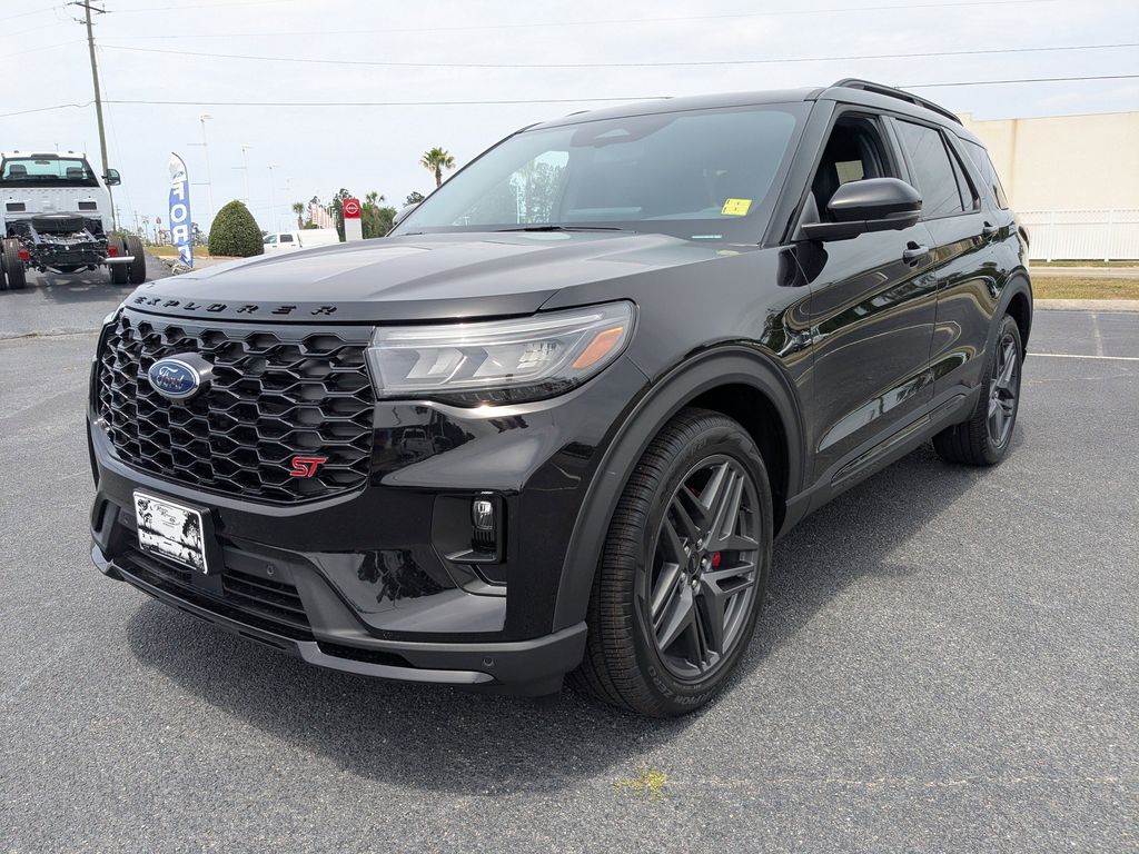 2026 Ford Explorer ST - Agate Black Metallic exterior view 8