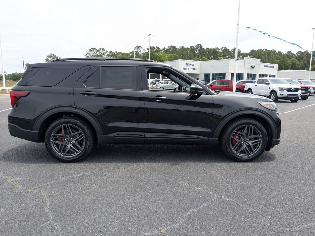 2026 Ford Explorer ST - Agate Black Metallic exterior view 3