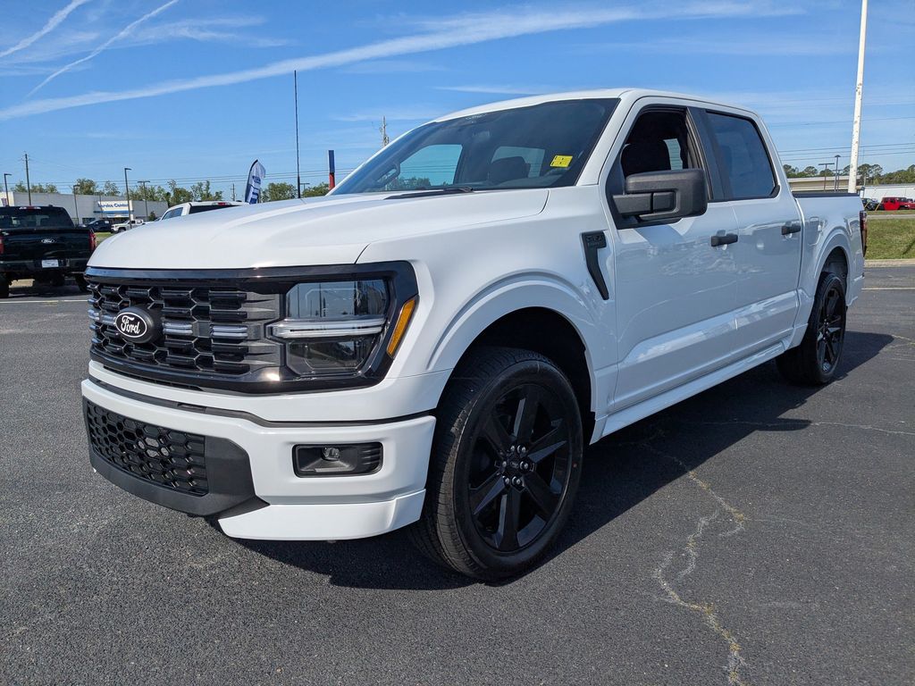 2026 Ford F-150 STX - Oxford White exterior view 8
