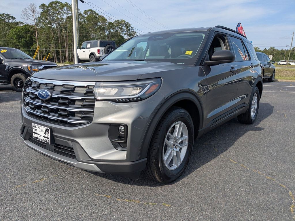 2026 Ford Explorer Active w/200A Pkg - Carbonized Gray Metallic exterior view 8