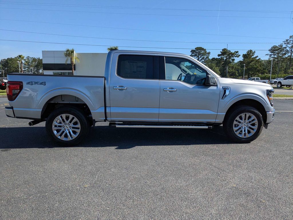 2026 Ford F-150 XLT - Iconic Silver Metallic exterior view 3