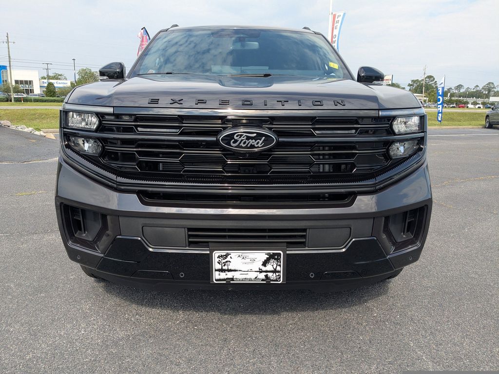 2026 Ford Expedition Platinum - Dark Matter Gray Metallic exterior view 9