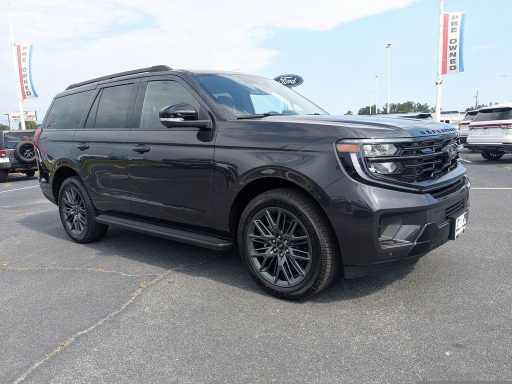 2026 Ford Expedition Platinum - Dark Matter Gray Metallic exterior view 2