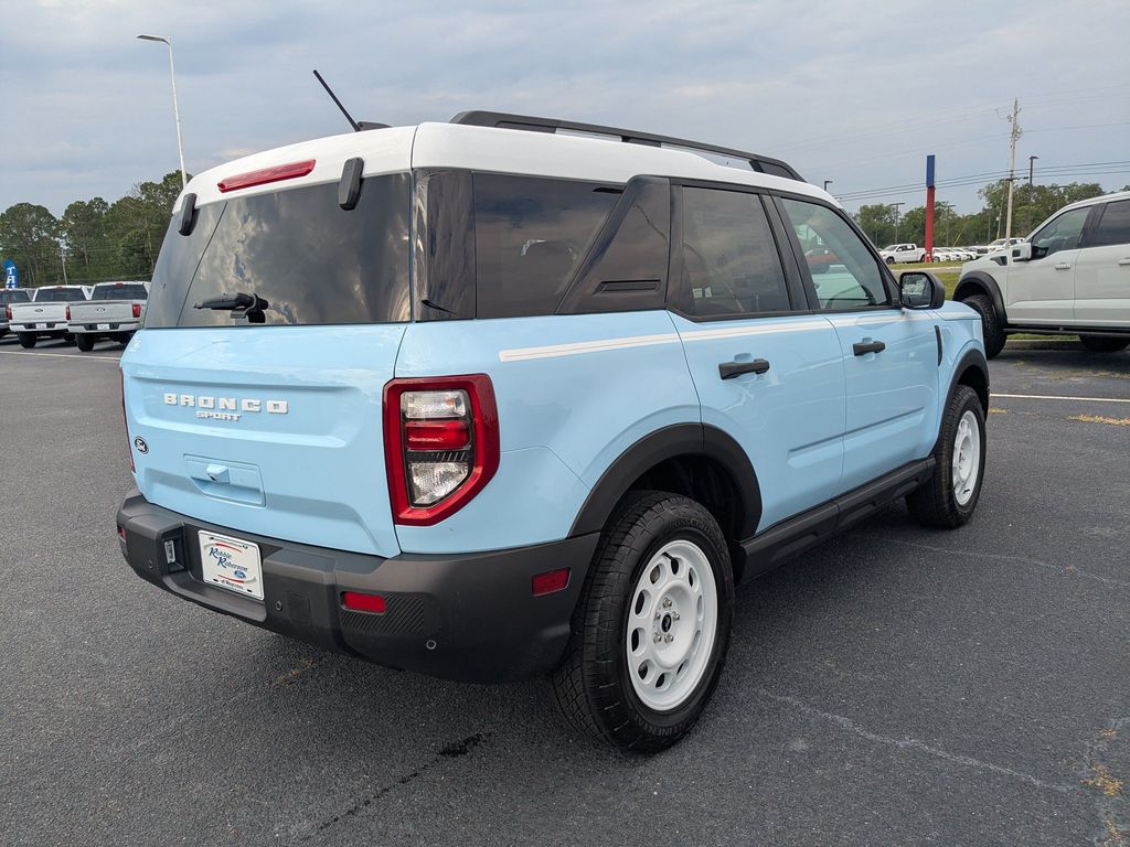 2026 Ford Bronco Sport Heritage - Robins Egg Blue exterior view 4