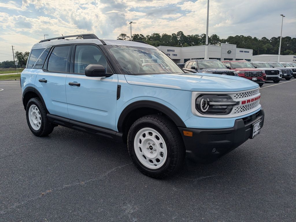 2026 Ford Bronco Sport Heritage - Robins Egg Blue exterior view 2