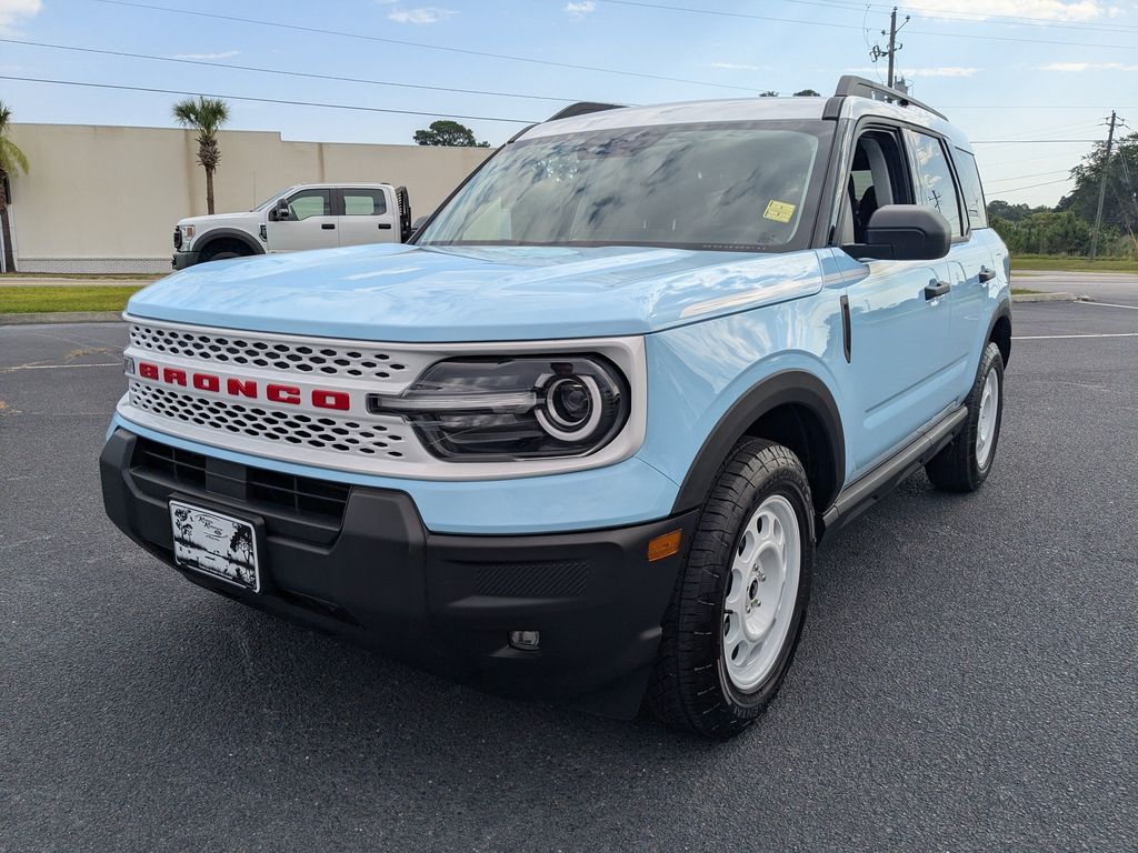 2026 Ford Bronco Sport Heritage - Robins Egg Blue exterior view 8