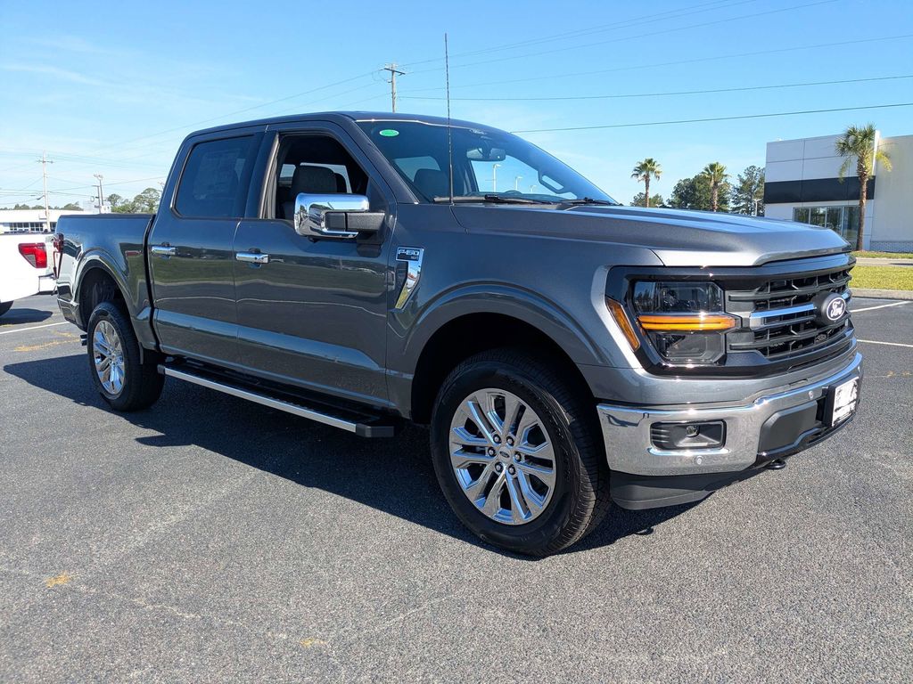 2026 Ford F-150 XLT - Carbonized Gray Metallic exterior view 2