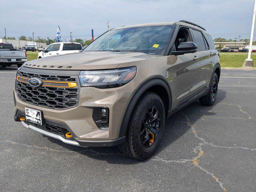 2026 Ford Explorer Tremor - Marsh Gray exterior view 8
