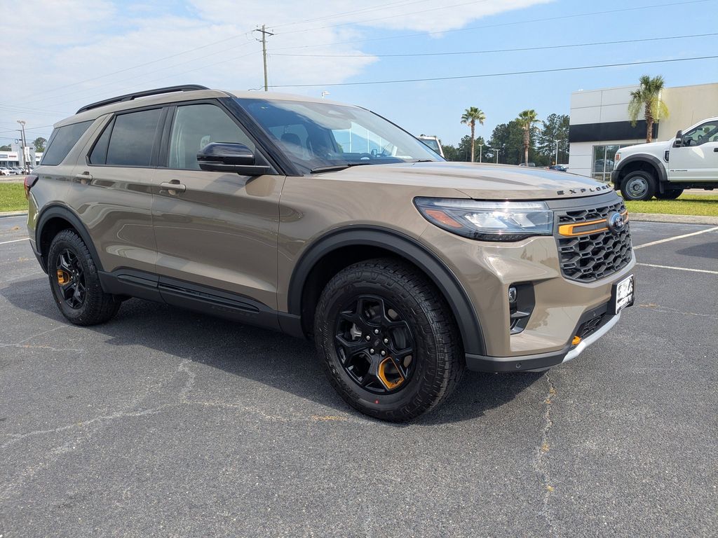 2026 Ford Explorer Tremor - Marsh Gray exterior view 2