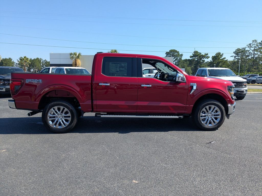2026 Ford F-150 XLT - Ruby Red Metallic Tinted Clearcoat exterior view 3