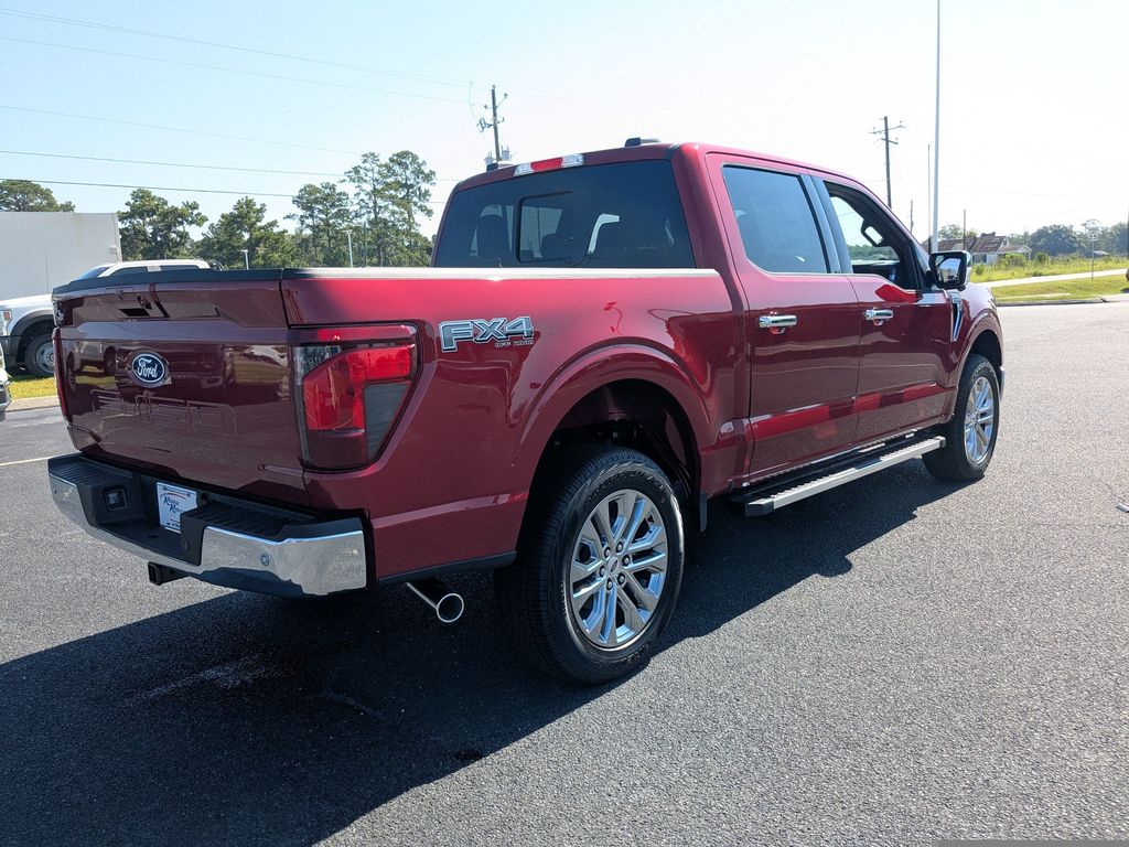 2026 Ford F-150 XLT - Ruby Red Metallic Tinted Clearcoat exterior view 4