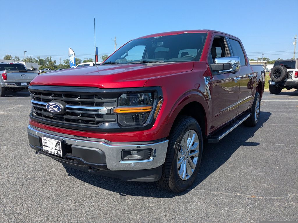 2026 Ford F-150 XLT - Ruby Red Metallic Tinted Clearcoat exterior view 5