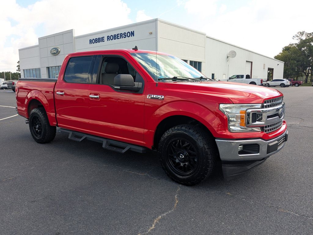2019 Ford F-150 XLT - Race Red exterior view 2