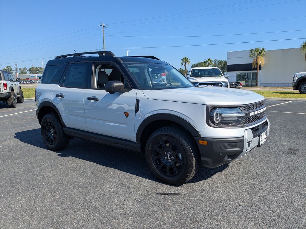 2026 Ford Bronco Sport Badlands - Space White Metallic exterior view 2