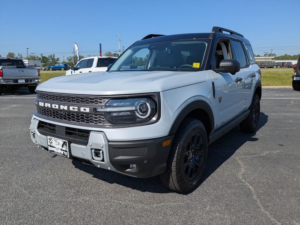 2026 Ford Bronco Sport Badlands - Space White Metallic exterior view 8