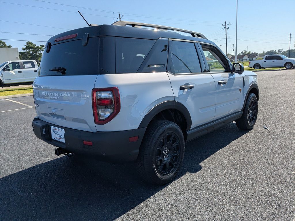 2026 Ford Bronco Sport Badlands - Space White Metallic exterior view 4