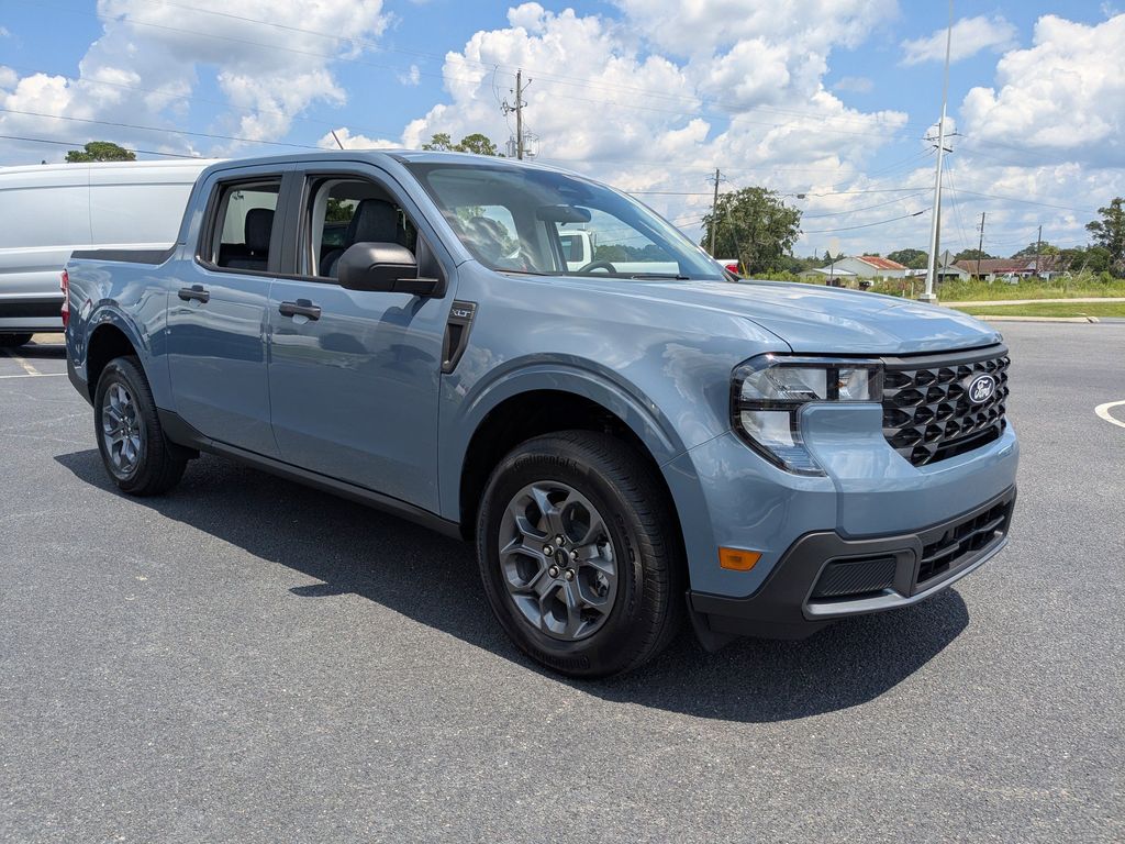 2025 Ford Maverick XLT - Azure Gray Metallic Tri-Coat exterior view 2