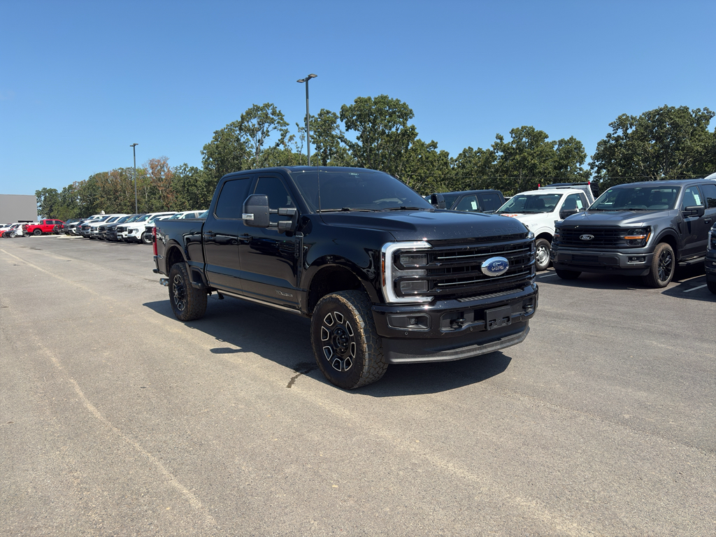 2025 Agate Black Metallic Ford Super Duty F-250 SRW Platinum 4X4 Truck