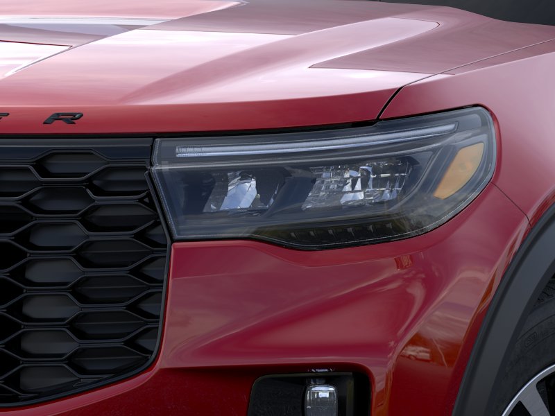 2026 Rapid Red Metallic Tinted Clearcoat Ford Explorer ST-Line RWD SUV