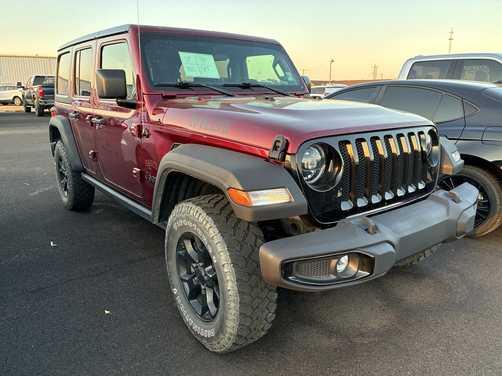 2021 Jeep Wrangler Unlimited Willys photo 2