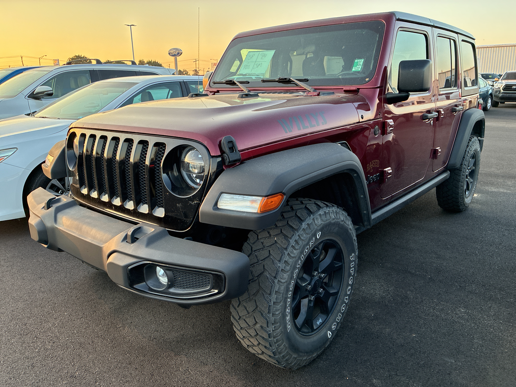 2021 Jeep Wrangler Unlimited Willys photo 1