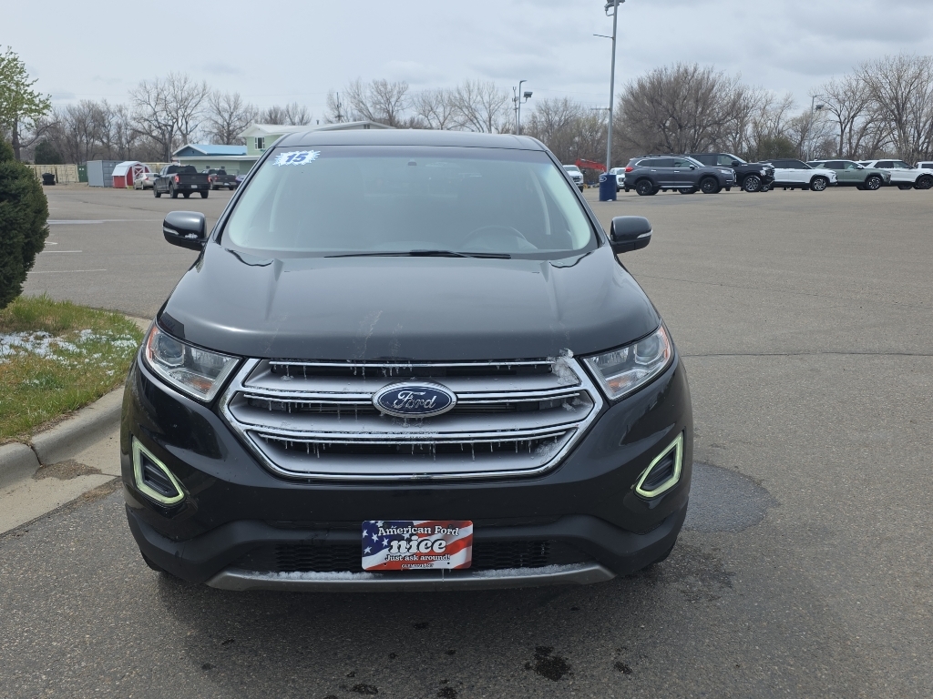 2015 Ford Edge SEL - Tuxedo Black Metallic exterior view 2