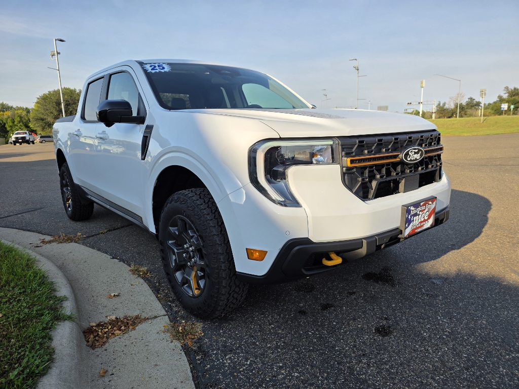 2025 Ford Maverick Tremor - Oxford White exterior view 3