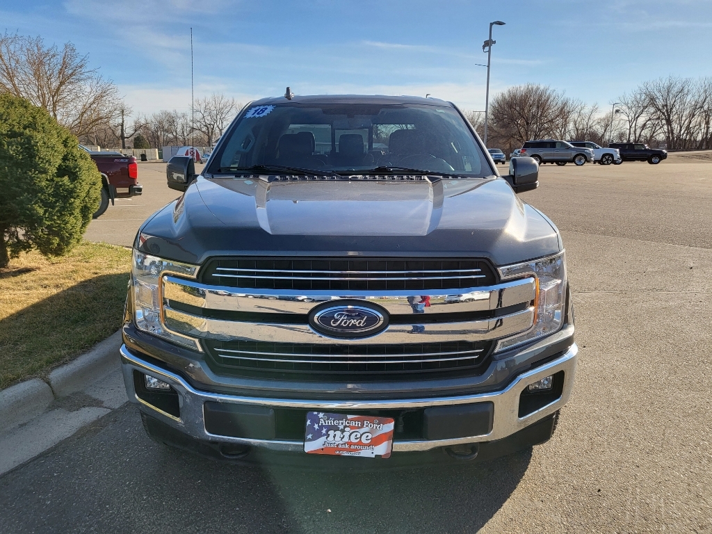 2018 Ford F-150 LARIAT - Magnetic Metallic exterior view 2