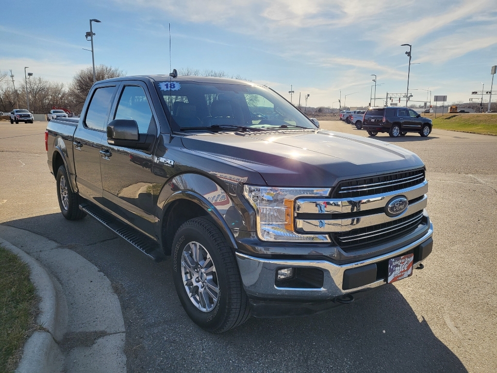 2018 Ford F-150 LARIAT - Magnetic Metallic exterior view 3