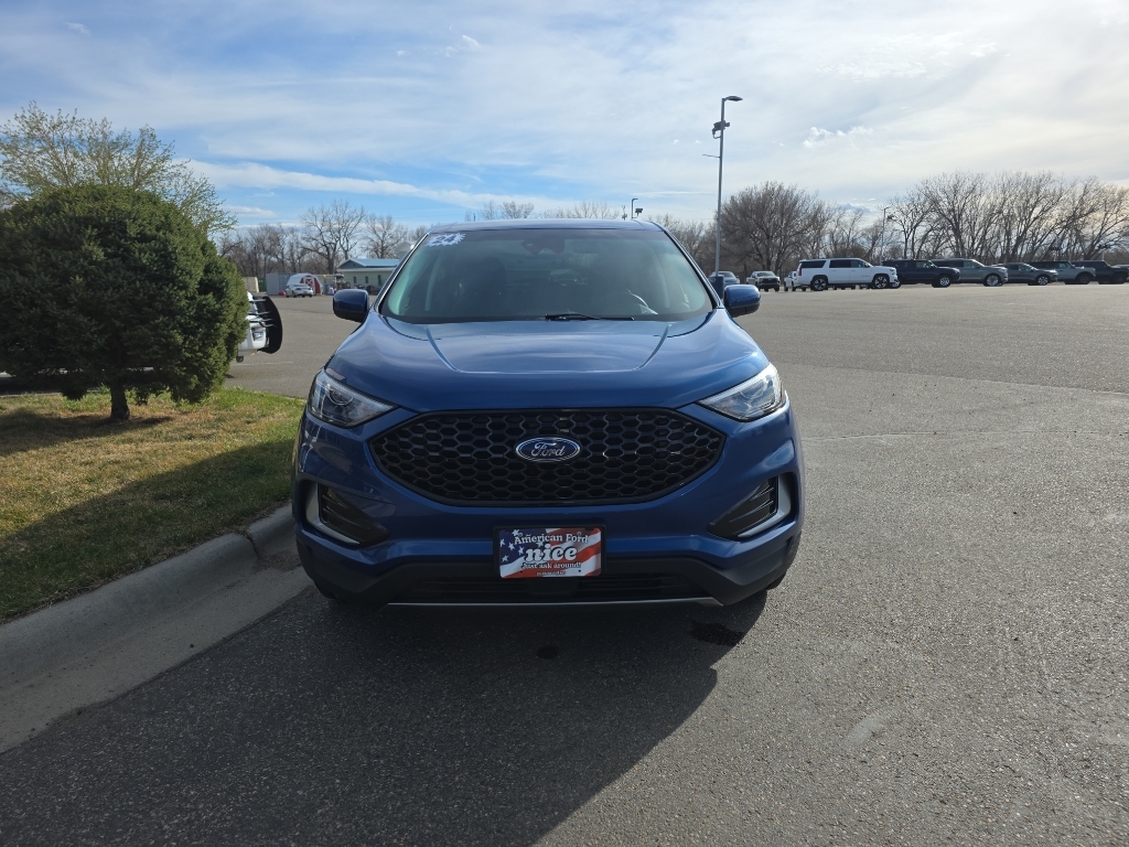2024 Ford Edge SEL - Atlas Blue Metallic exterior view 2