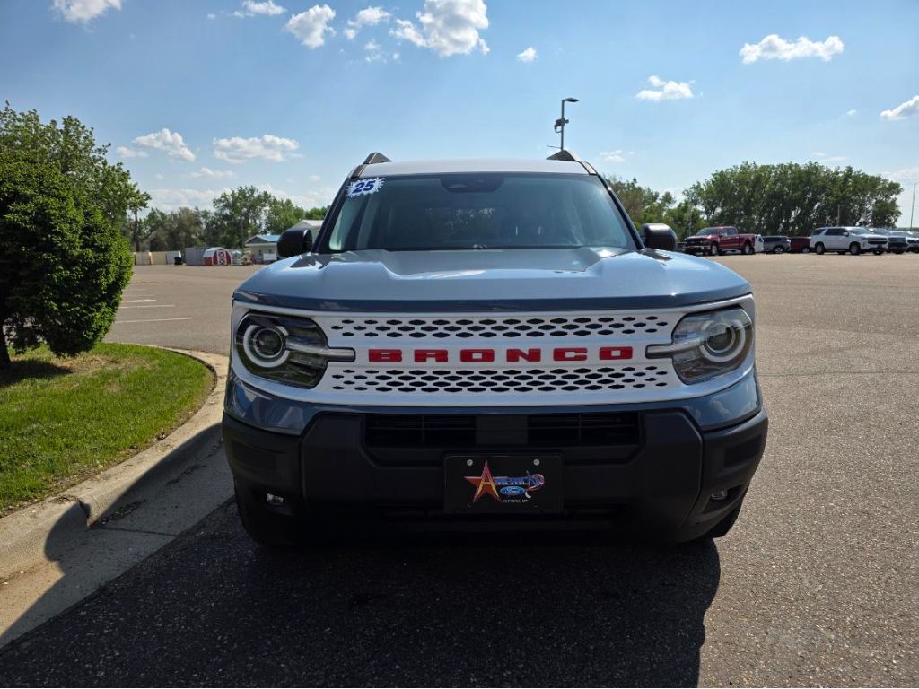 2025 Ford Bronco Sport Heritage - Azure Gray Metallic Tri-Coat exterior view 6