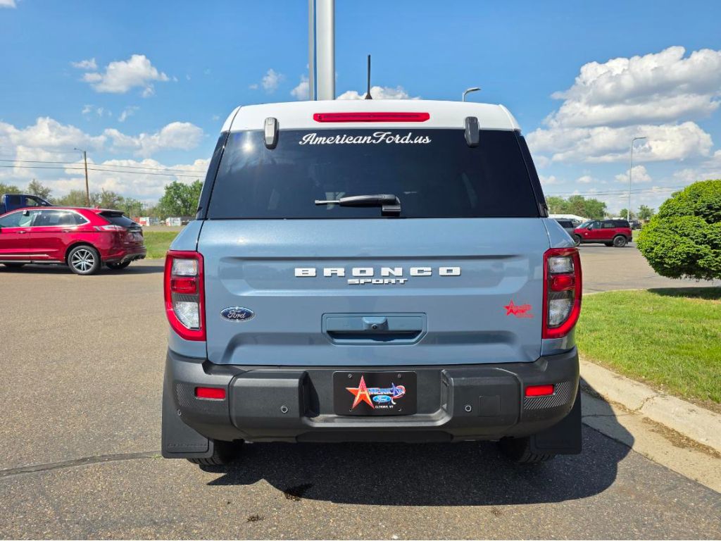 2025 Ford Bronco Sport Heritage - Azure Gray Metallic Tri-Coat exterior view 9