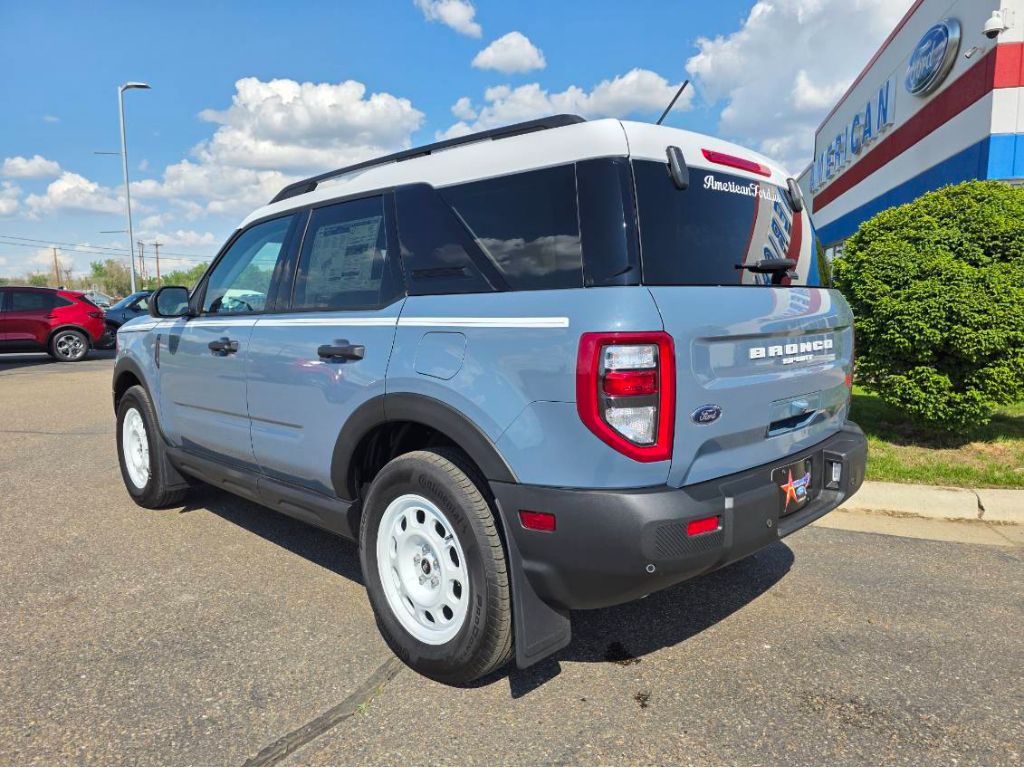 2025 Ford Bronco Sport Heritage - Azure Gray Metallic Tri-Coat exterior view 12