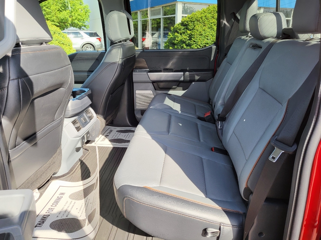 2024 Ford F-150 LARIAT - Rapid Red Metallic Tinted Clearcoat exterior view 20