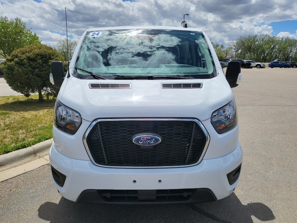 2024 Ford Transit Wagon T-350 Low Roof Slide - Oxford White exterior view 2