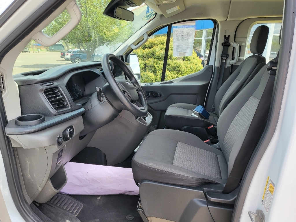 2024 Ford Transit Wagon T-350 Low Roof Slide - Oxford White exterior view 7