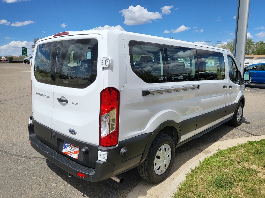 2024 Ford Transit Wagon T-350 Low Roof Slide - Oxford White exterior view 4