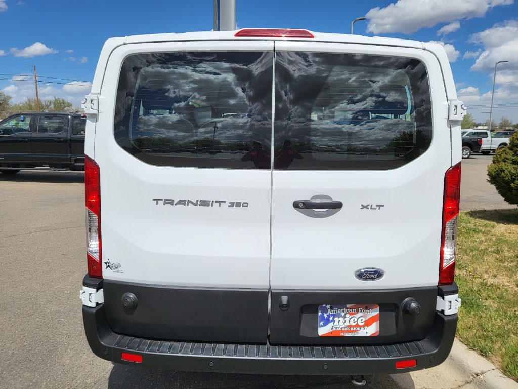2024 Ford Transit Wagon T-350 Low Roof Slide - Oxford White exterior view 5