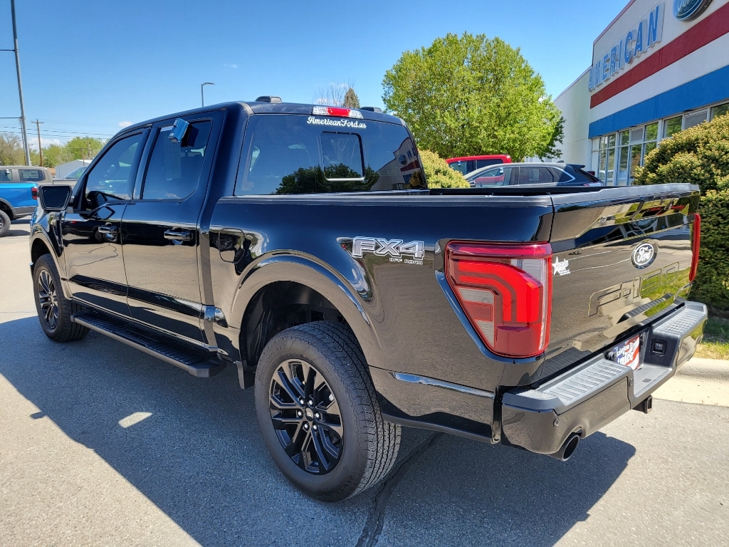 2025 Ford F-150 LARIAT - AGATE BLACK METALLIC exterior view 6