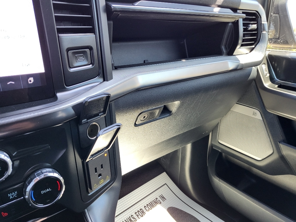 2025 Ford F-150 LARIAT - AGATE BLACK METALLIC exterior view 16